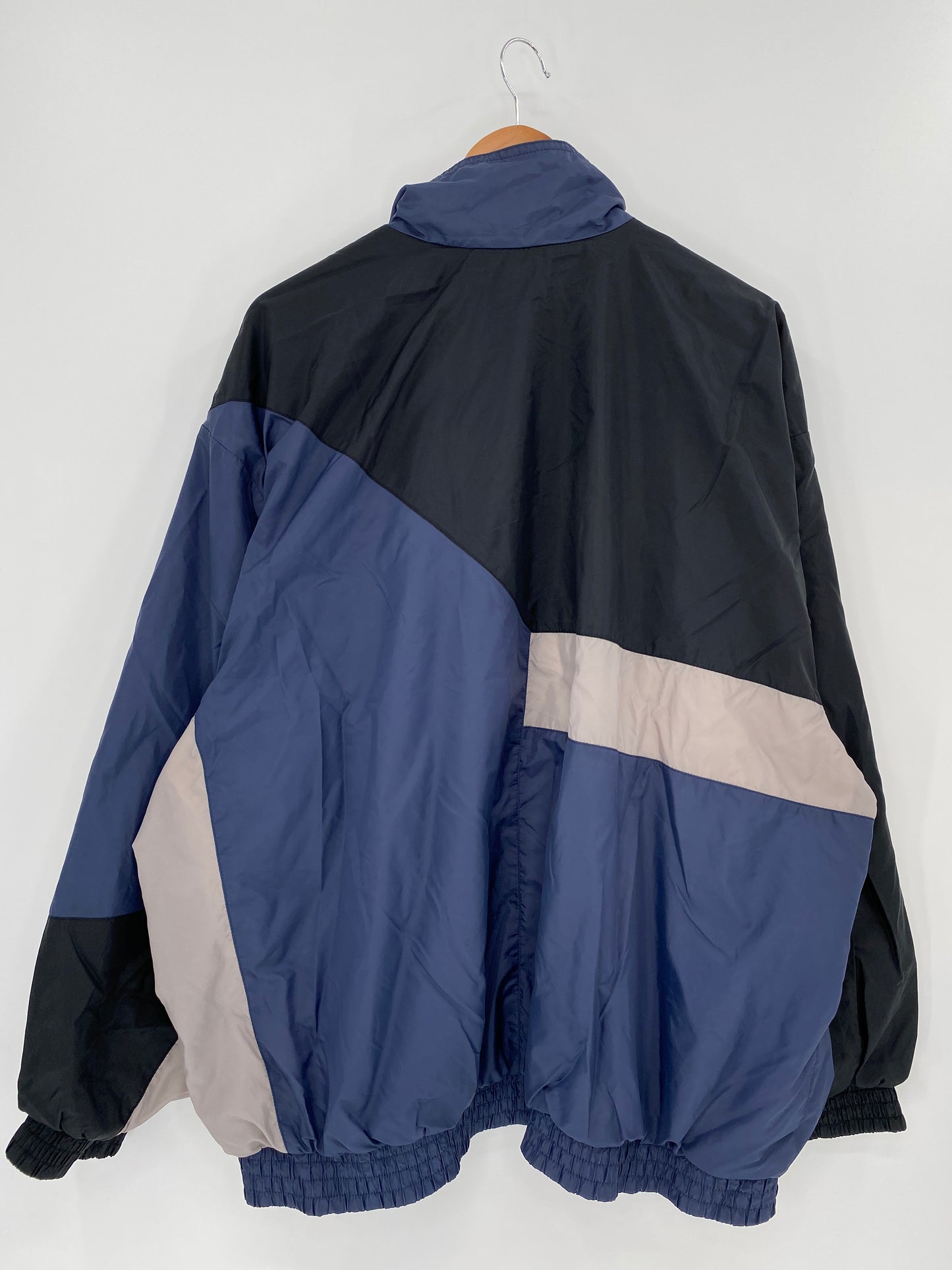 90's NIKE Size XXL Vintage Zip up Nylon-Jacket/ K574