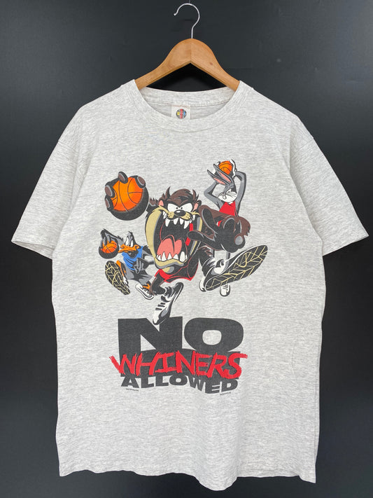 1995' LOONEY TUNES TAZ Size L Vintage T-Shirt / K970