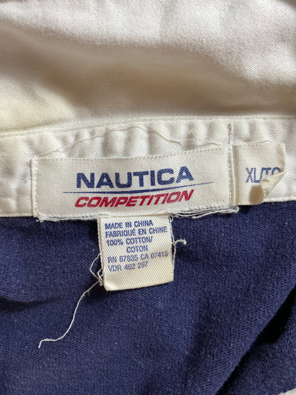 90’s NAUTICA COMPETITION Size XL  Rugby-Shirt / k925
