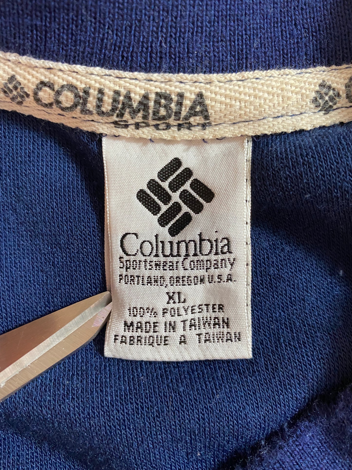 Vintage COLUMBIA Size XL Half-zip Fleece / 9730