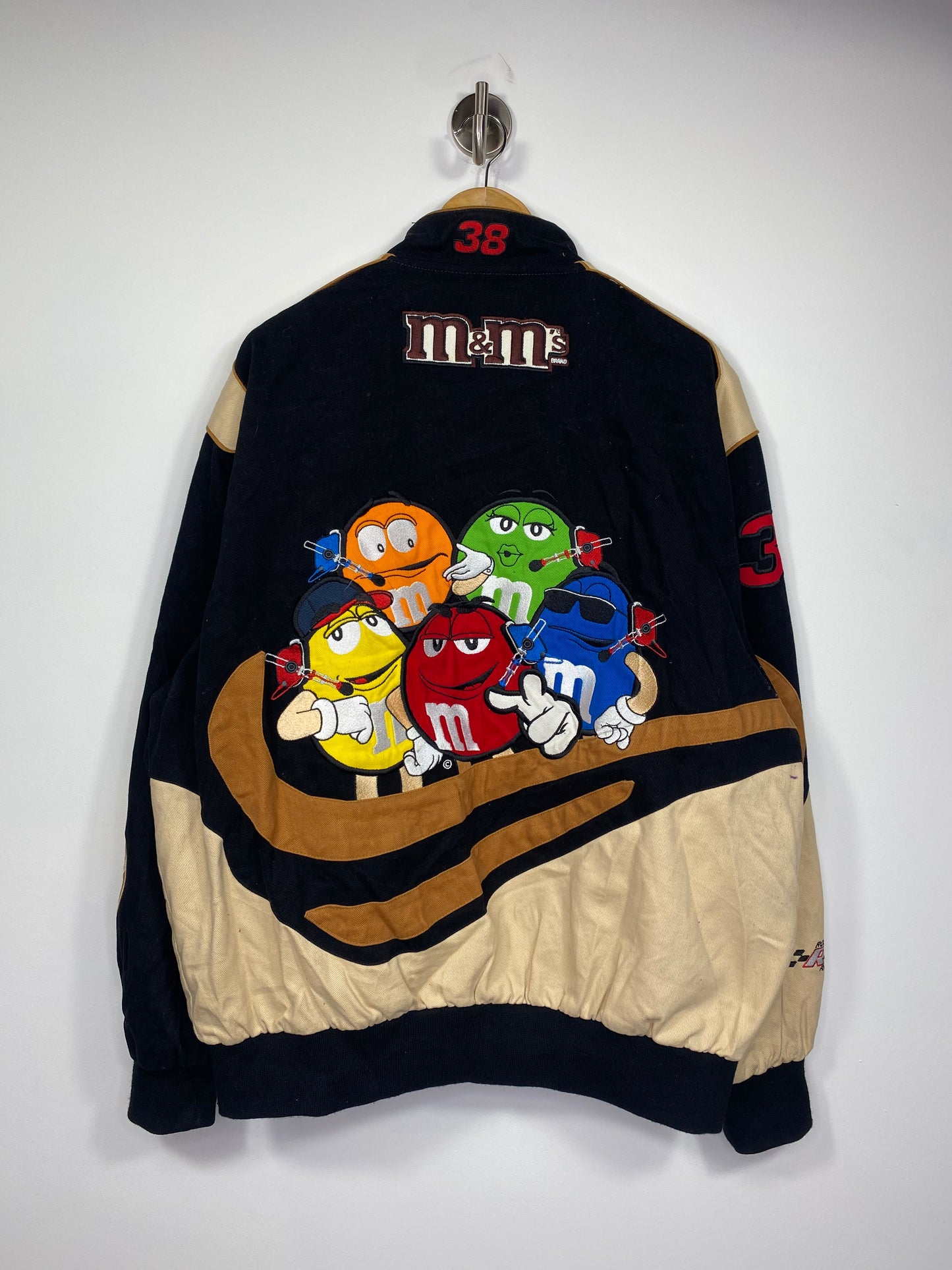 Vintage NASCAR JD Design NEXTEL Cup Series M&M’s Racing Jacket / 4728