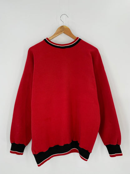 90's BLACKHAWKS Made in USA Size L Vintage NHL Sweat-Shirt / K8547