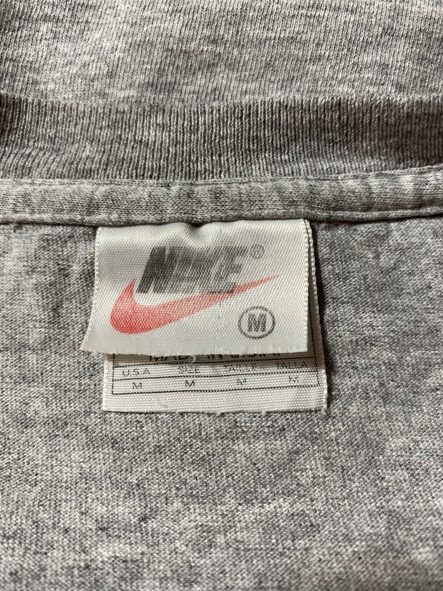 90's NIKE MINI SWOOSH  Made in USA Size M Vintage T-Shirt / k1614