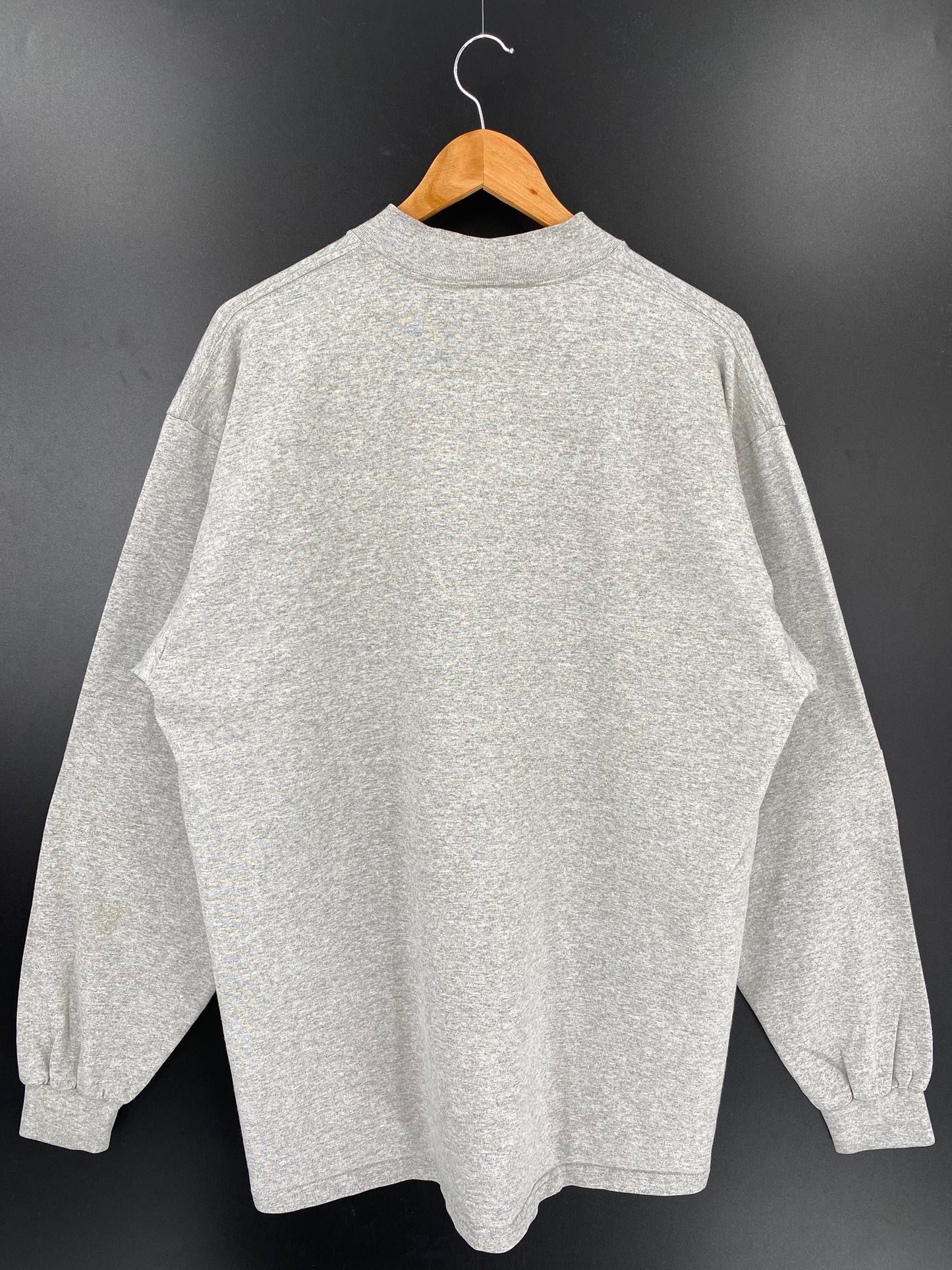 90's NIKE SWOOSH Made in USA Size XL Vintage Long-Sleeve T-shirt / K2274