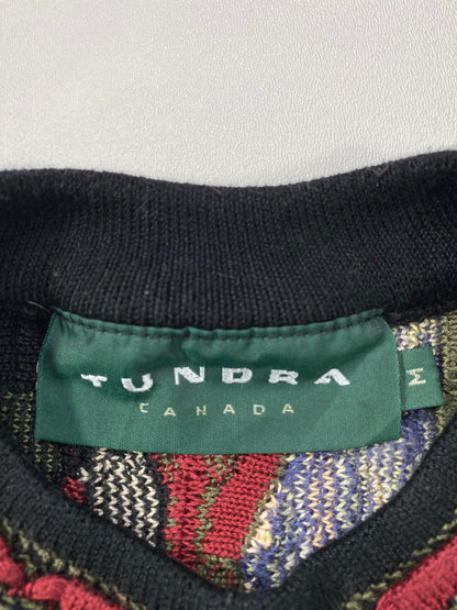 Vintage 3D Coogi-Style Size M Knit Sweater / 6317
