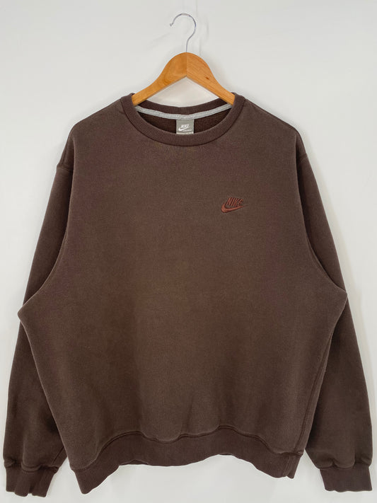 90’s NIKE LOGO Size XL Vintage Hoodie Sweat shirt / K3916