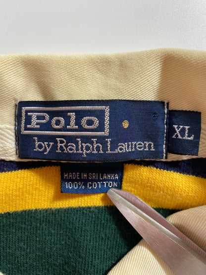 Vintage Polo Ralph Lauren Size XL Rugby-Shirt / k6931