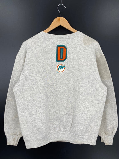 1994 MAIAMI DOLPHINS x LOONEY TUNES TAZ Made in USA Size XL Vintage Sweat-shirt / A2056