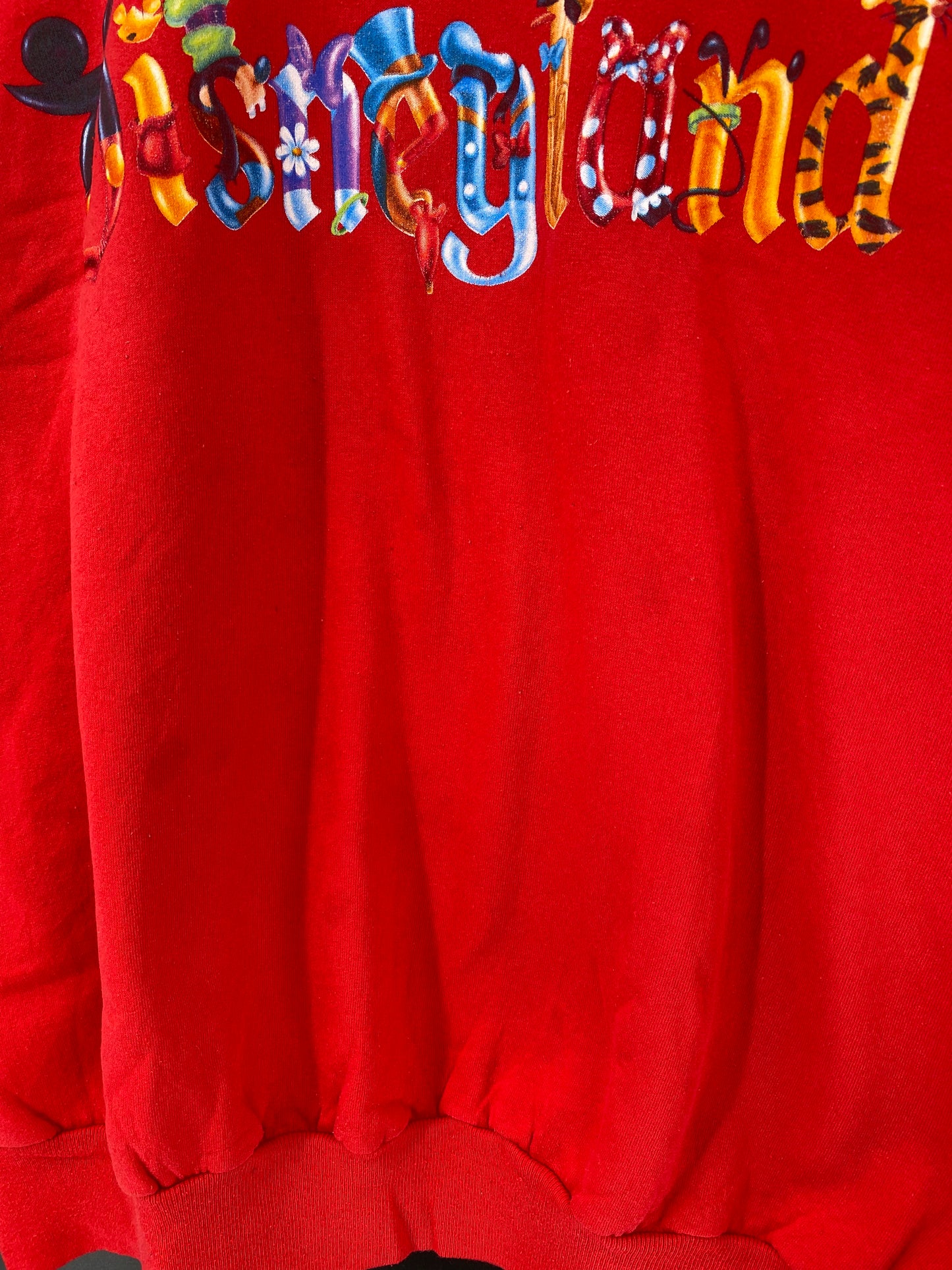 00' DISNEY MICKEY Size XXL Vintage Sweat-shirt / K2289