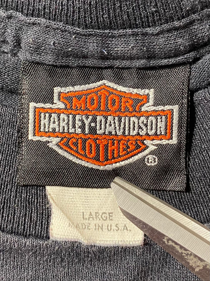 80’s HARLEY DAVIDSON Made in USA Size L Vintage T-Shirt / E522