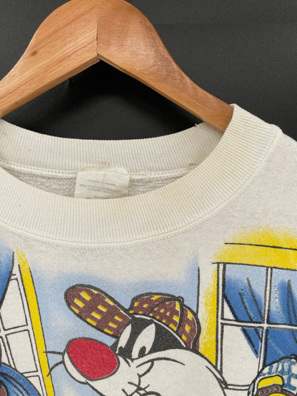 1995 LOONEY TUNES Size XL Vintage Sweat-Shirt/ K623
