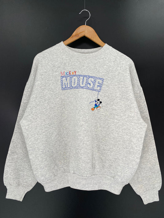 90’s DISNEY MICKEY Size Approx. L Vintage Sweat-shirt / 8869