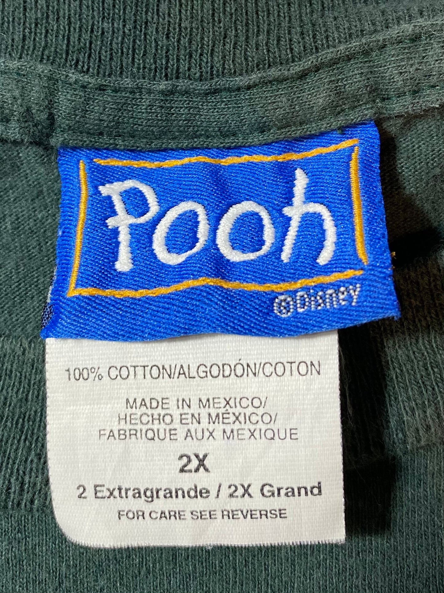 00’ DISNEY POOH AND TIGGER Size XXL Vintage T-Shirt / 8937