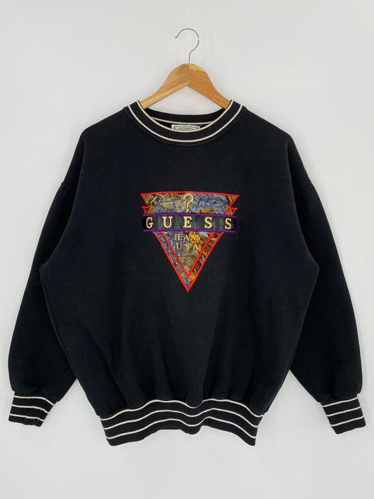 90’s GUESS USA Made in USA Size XL Vintage Sweat-Shirt / k6929