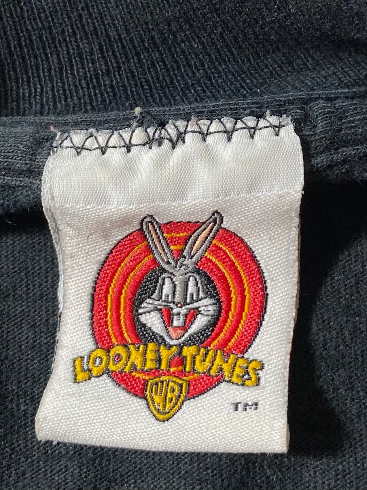 1997 LOONEY TUNES TWEETY Size No Tag (Approx. L) Vintage Sweat-shirt / K8413