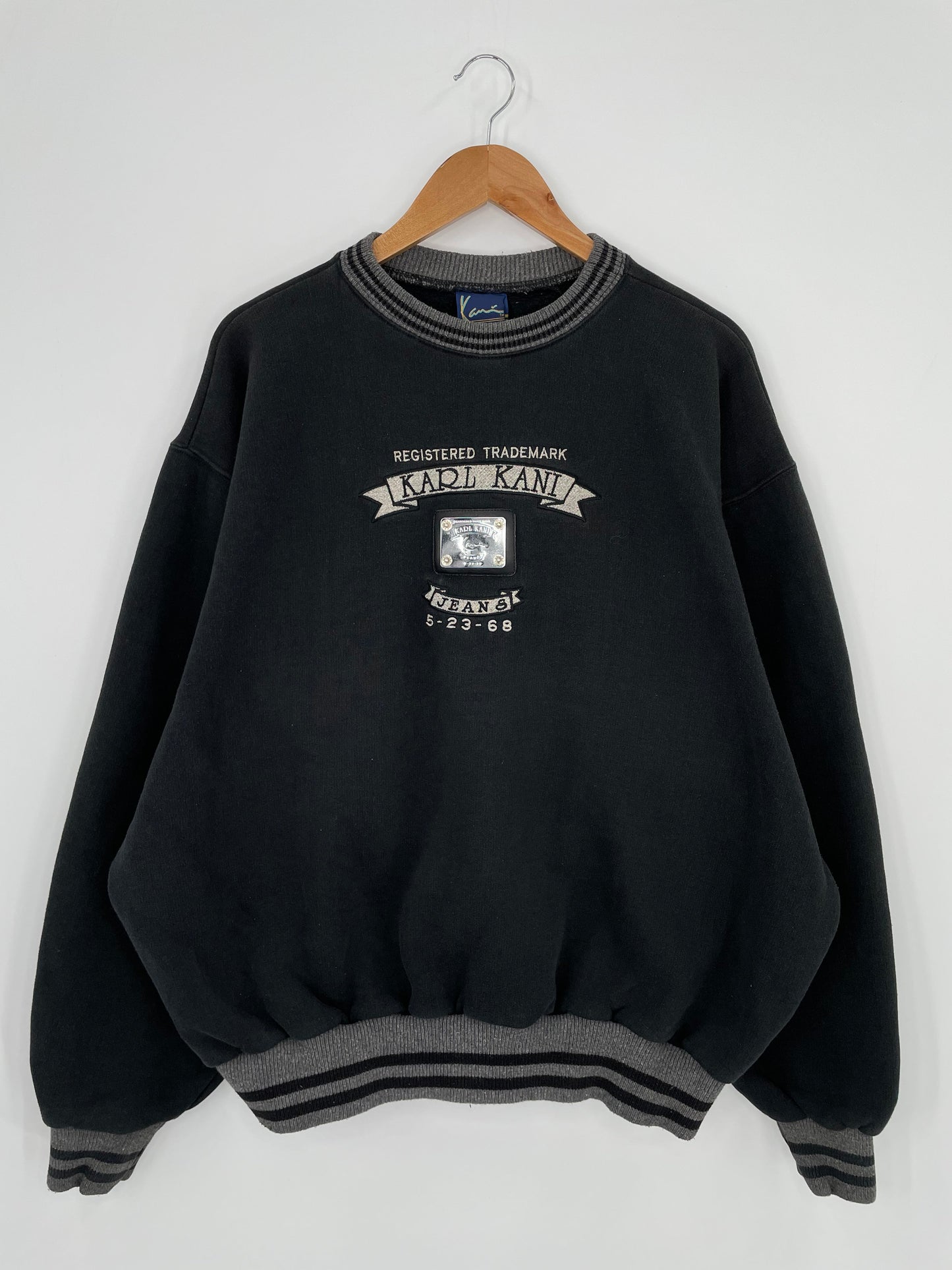 90’s KARL KANI JEANS Size XL Vintage Sweat-Shirt  / A2348