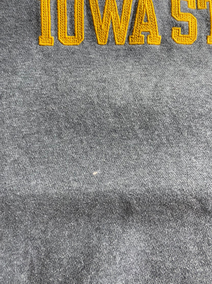 00' NIKE IOWA STATE Size L Vintage College Sweat-Shirt / K3943