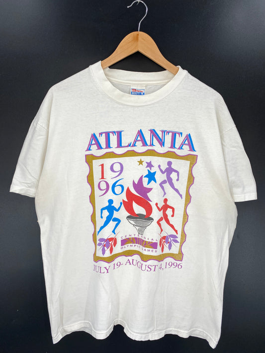 1996' ATLANTA OLYMPIC Size XL Vintage T-Shirt  / k3047