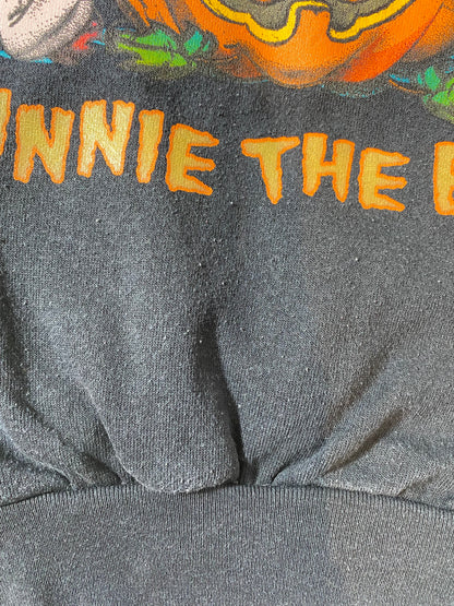 00’ DISNEY WINNIE THE POOH PIGLET Halloween Made in USA Size L-XL Vintage Sweat-shirt / K2355