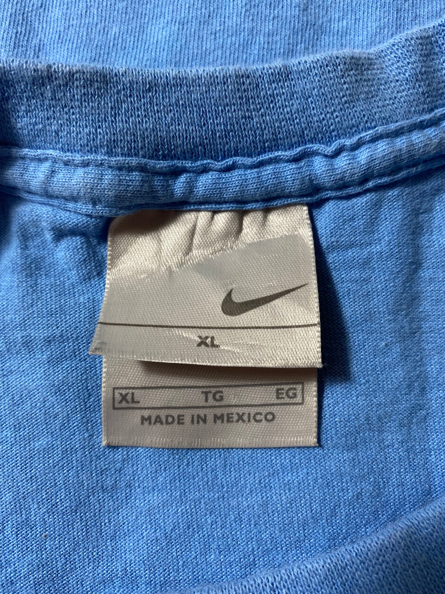 90's NIKE MINI SWOOSH  Size XL Vintage T-Shirt / k1612