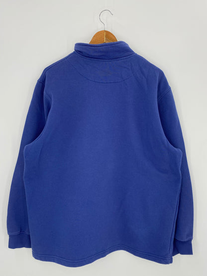 00’ NIKE MINI SWOOSH Size L Vintage Half-zip Sweat-shirt / A9089