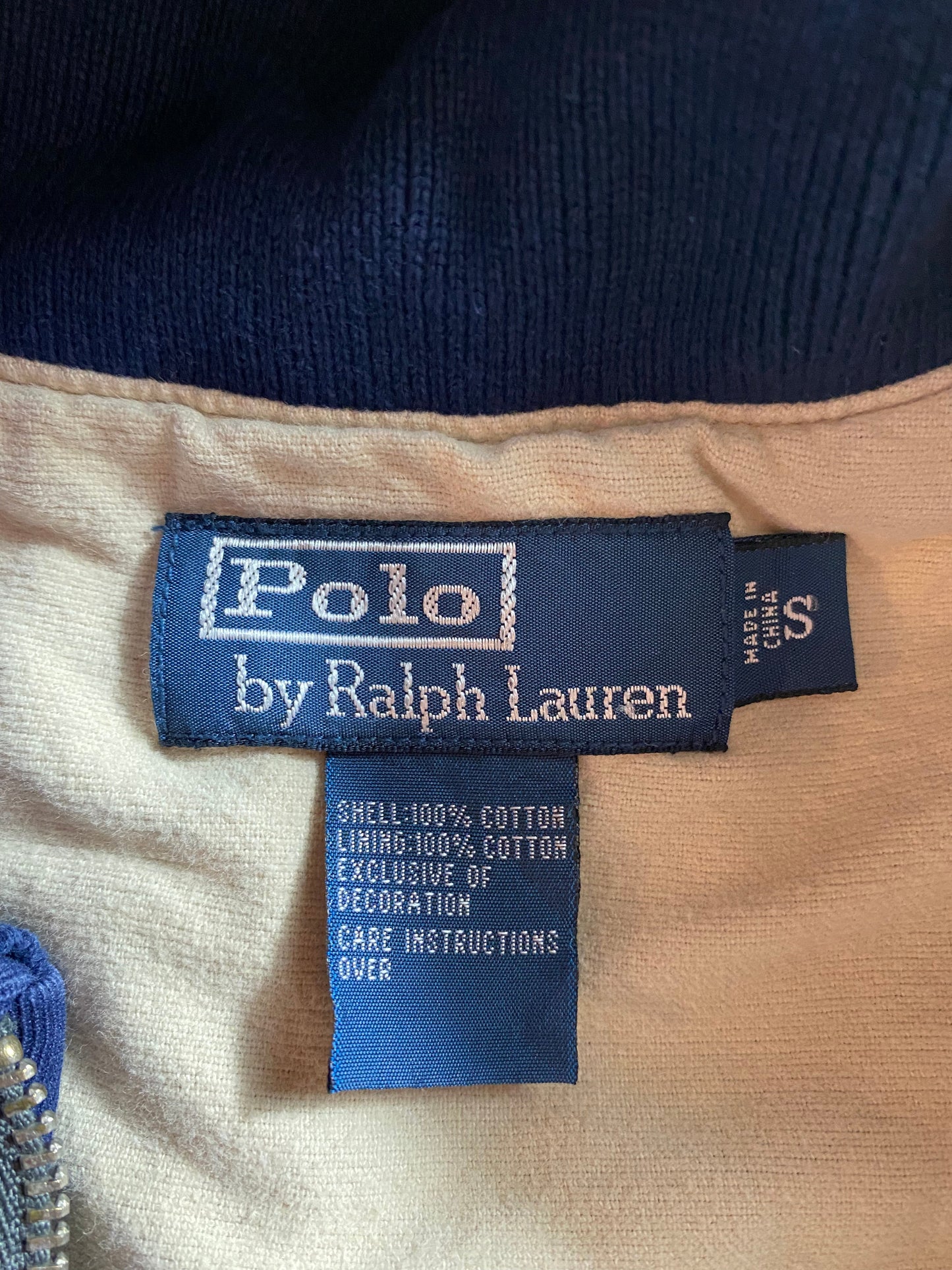 90’s POLO RALPH LAUREN Size S Vintage Zip-up Jacket / A5413