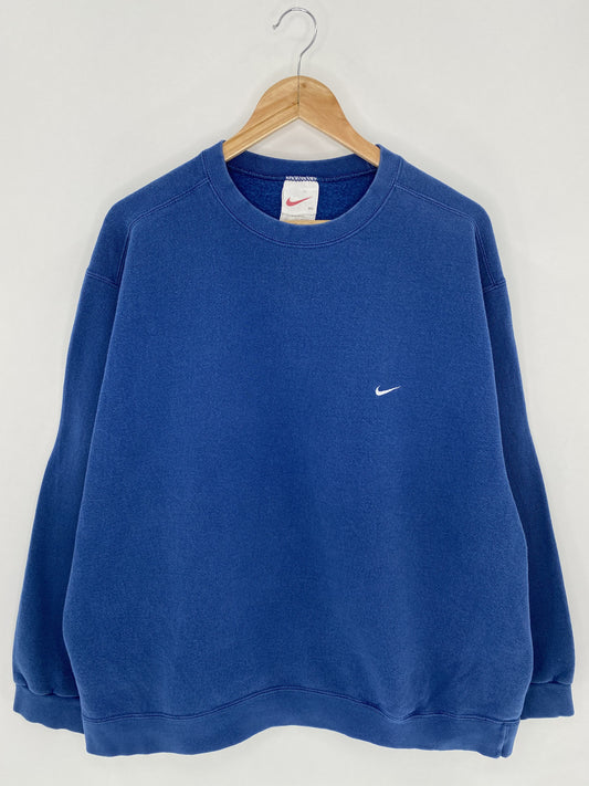 90’s NIKE MINI SWOOSH Made in USA Size XL Vintage Sweat - Shirts / k5107