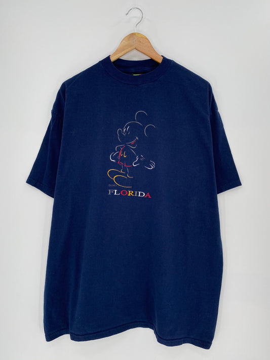 90's DISNEY FLORIDA MICKEY Size No Tag (Approx. XXL) Vintage T-Shirt / 8511