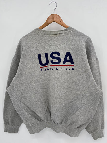 90's NIKE CENTER SWOOSH Size M Vintage Hoodie Sweat-Shirts / K3694