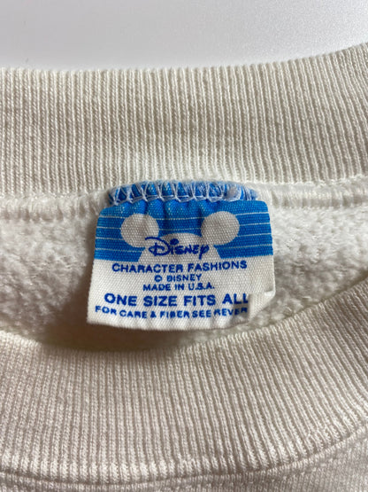 80’s DISNEY MICKEY Made in USA Size Approx. L Vintage Sweat-shirt / E288