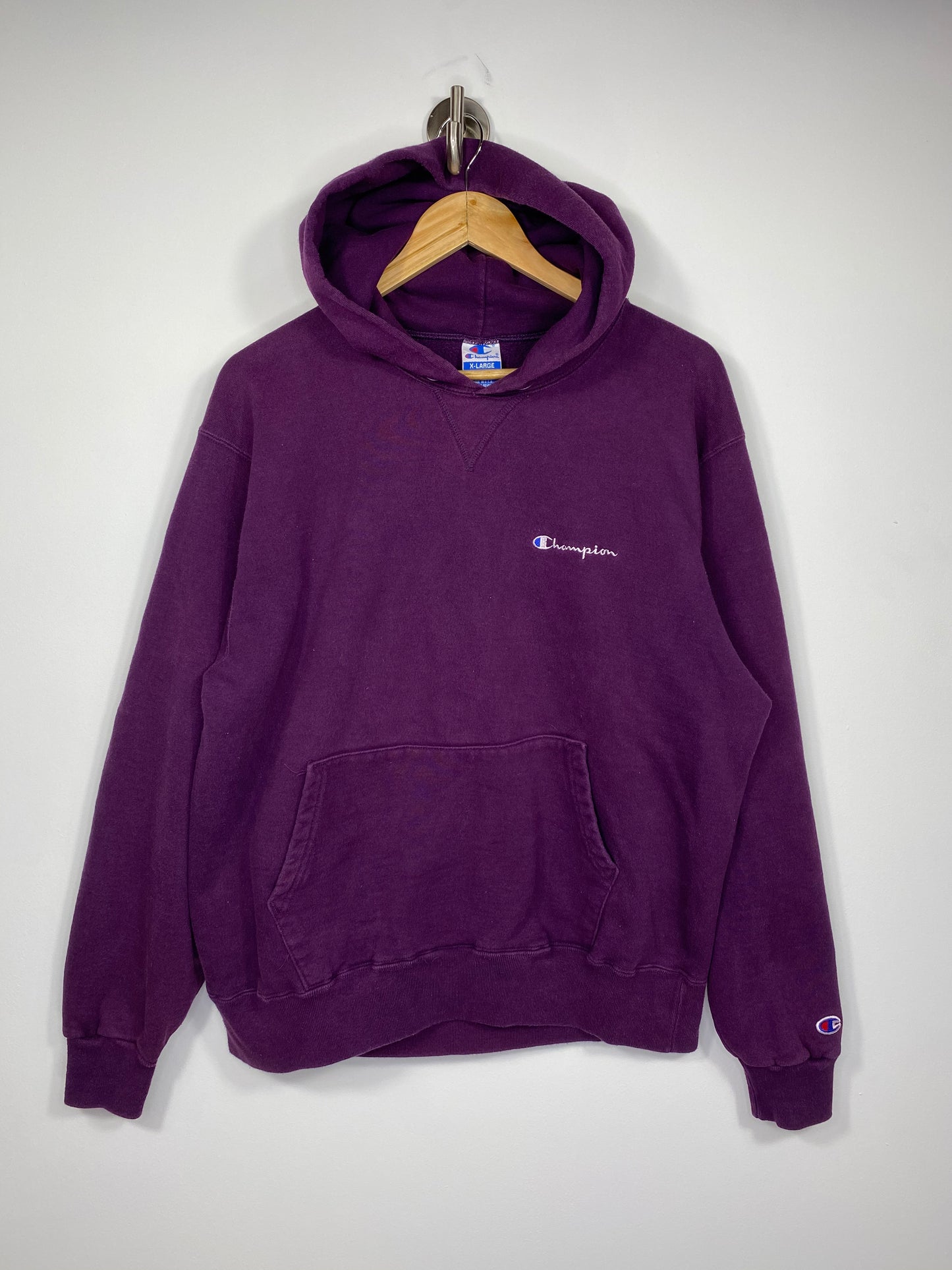 90’s Champion Made in USA Vintage Hoodie Sweat-Shirt / 4745