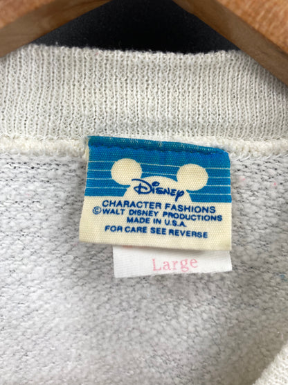 80’s MICKEY’S 60TH BIRTHDAY Made in USA Size L Vintage Sweat-shirt / E5724S