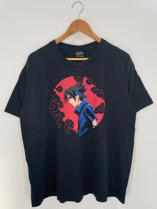 2002 NARUTO SASUKE  Size XL Vintage T-Shirt  / k2779