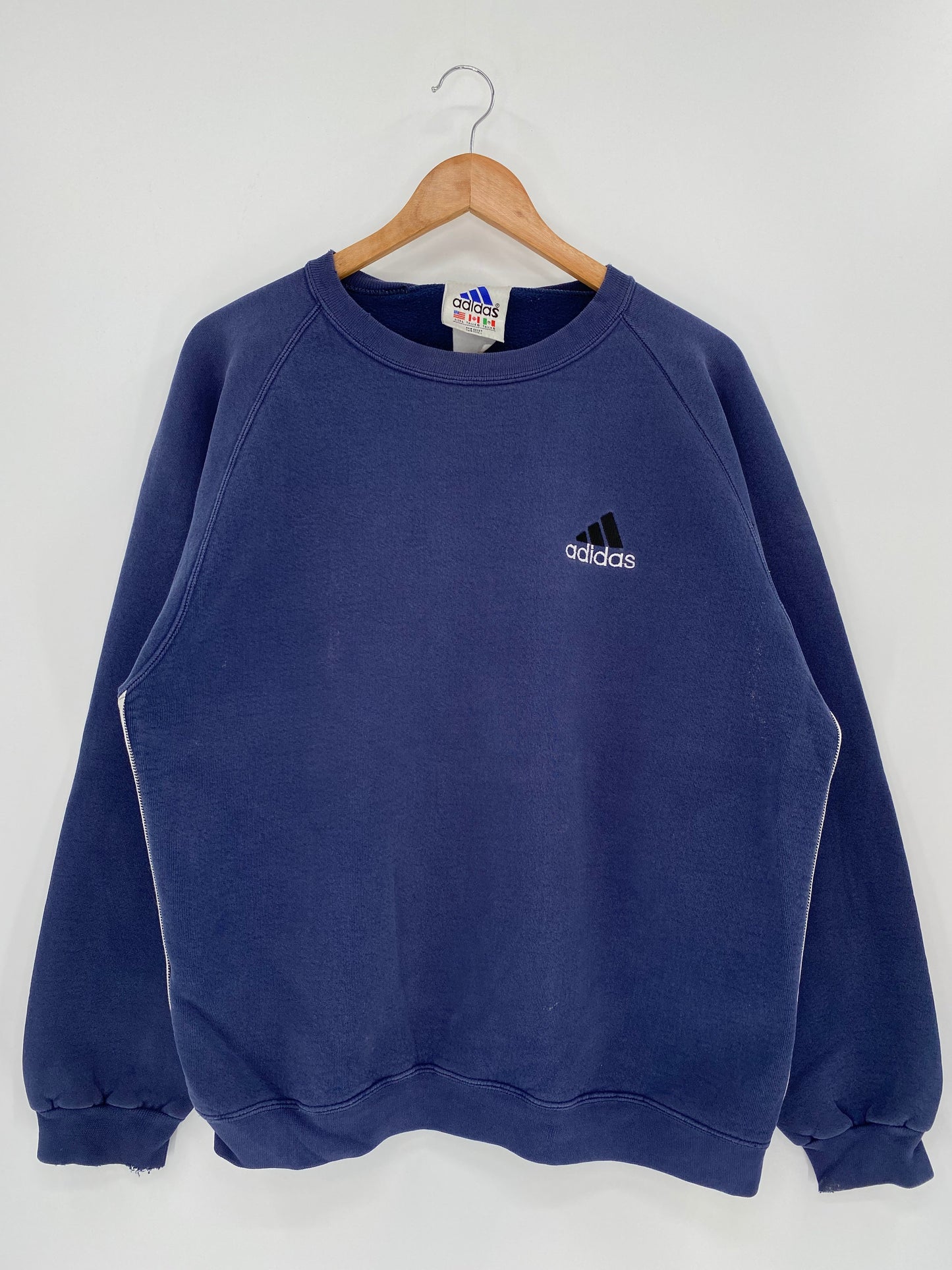 90’s ADIDAS Size L Vintage Sweat-Shirt / A1121