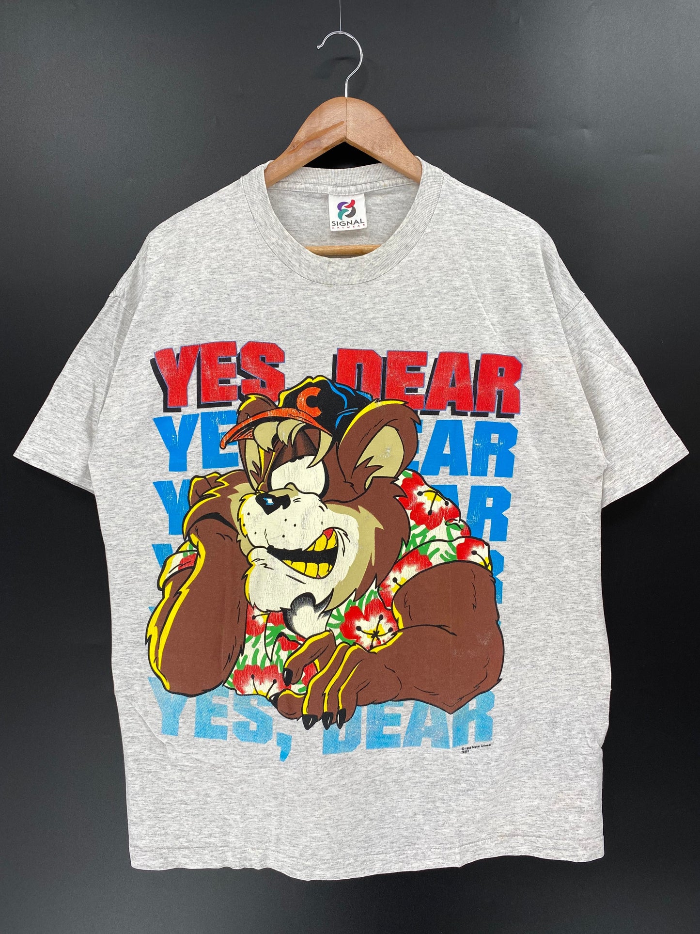 .90’s YES DEAR Size No Tag (Approx.XL) Vintage T- Shirt / E3590T
