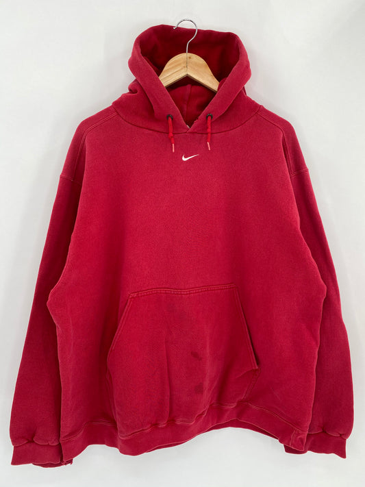 90’s NIKE Center Swoosh Made in USA Size XL Vintage Hoodie Sweat-Shirt / 5419