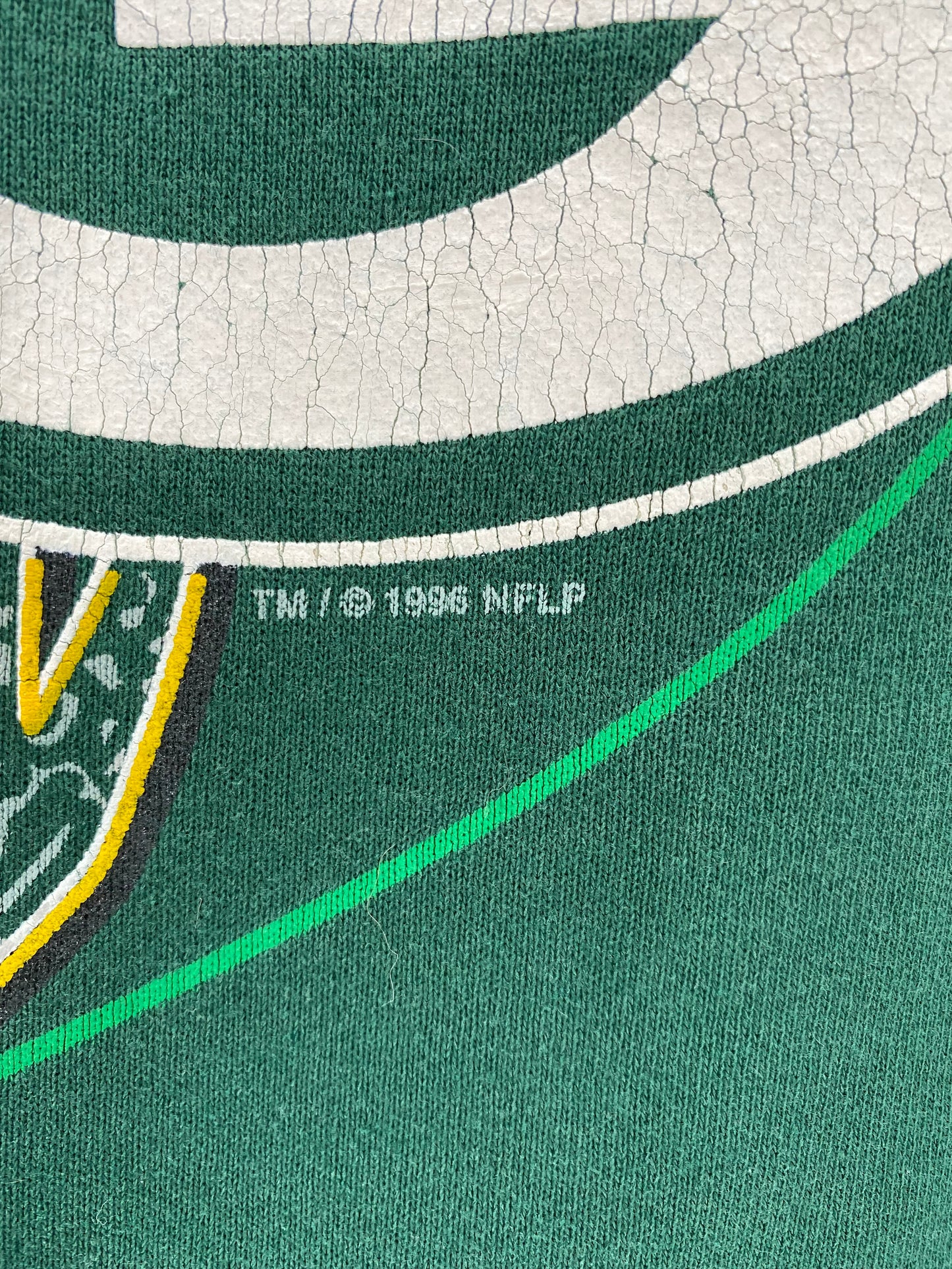 1996 PACKERS Size No Tag(Approx.XXXL) Vintage NFL Sweat-shirt / 9605