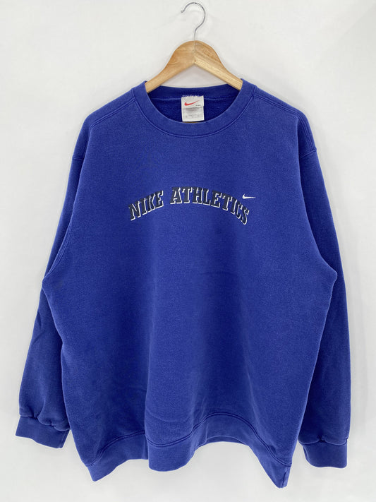 90’s NIKE ATHLETICS Made in USA Size XXL Vintage Sweat-Shirt / K4847