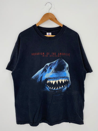 Vintage AQUARIUM OF THE AMERICAS Size XL T-Shirts / K1184