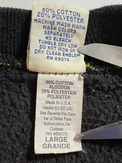 90's STEELERS Made in USA Size L Vintage NFL Sweat-shirt / 9428