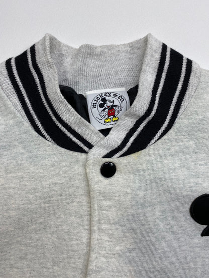 90’s Disney Mickey Size L Vintage Sweat Jacket  / 5448