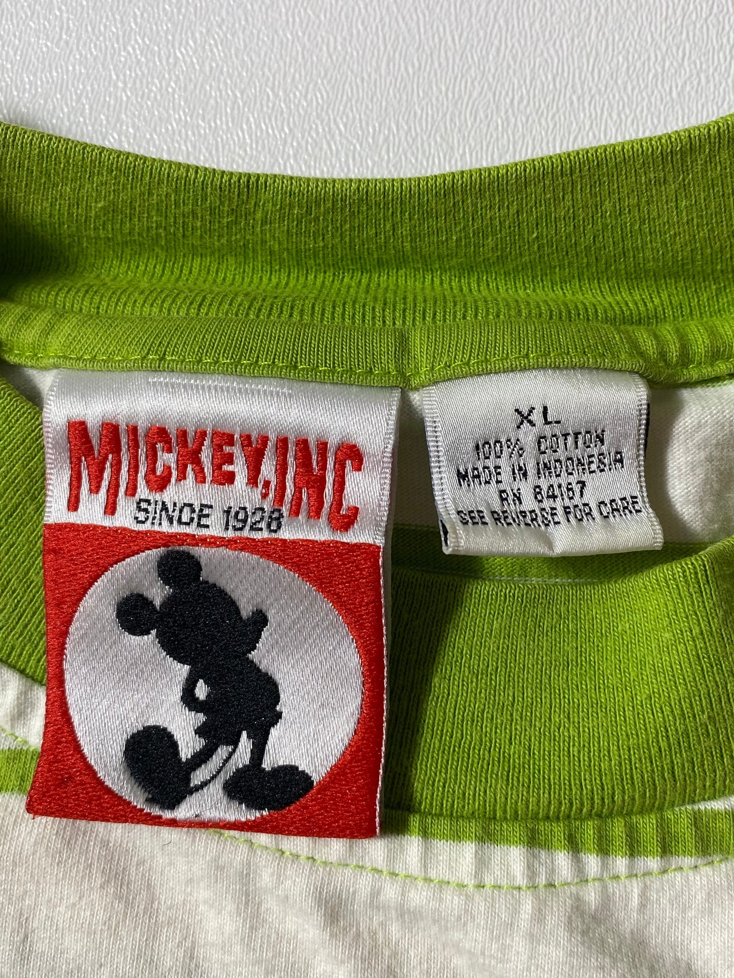 90’s DISNEY MICKEY Size XL Vintage T-Shirt / K9315