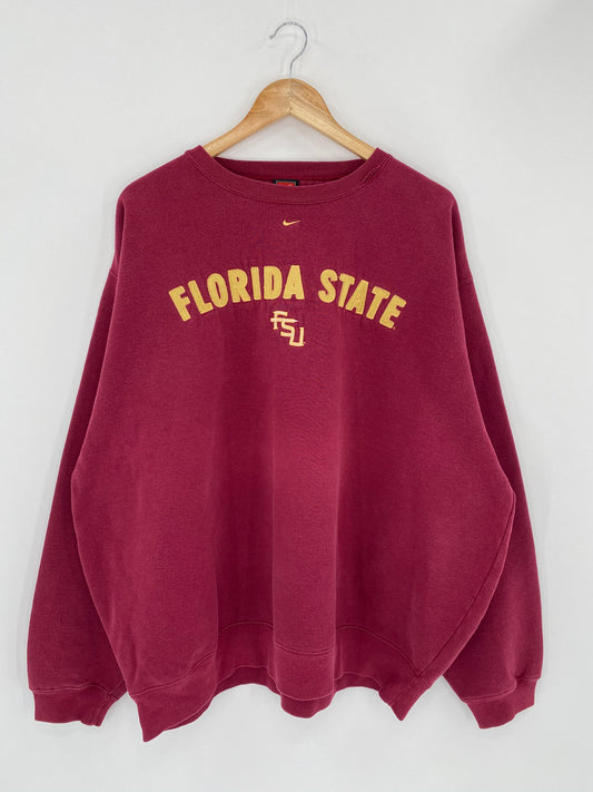 90’s NIKE FLORIDA STATE Size XXL Vintage Sweat-Shirt / 5401