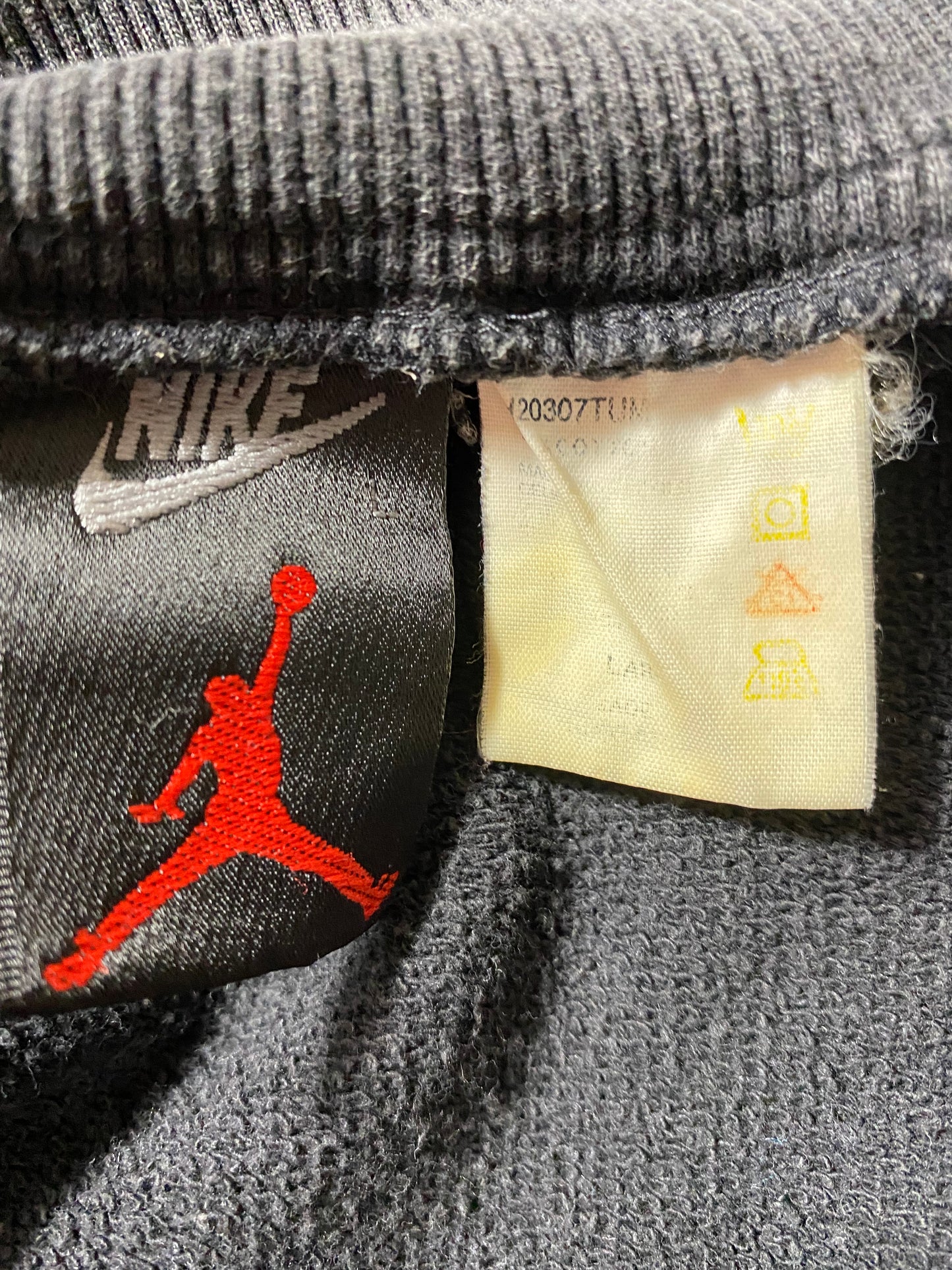 90’s NIKE AIR JORDAN Size L Half zip Sweat-Shirt / k1211
