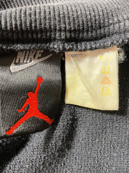 90’s NIKE AIR JORDAN Size L Half zip Sweat-Shirt / k1211