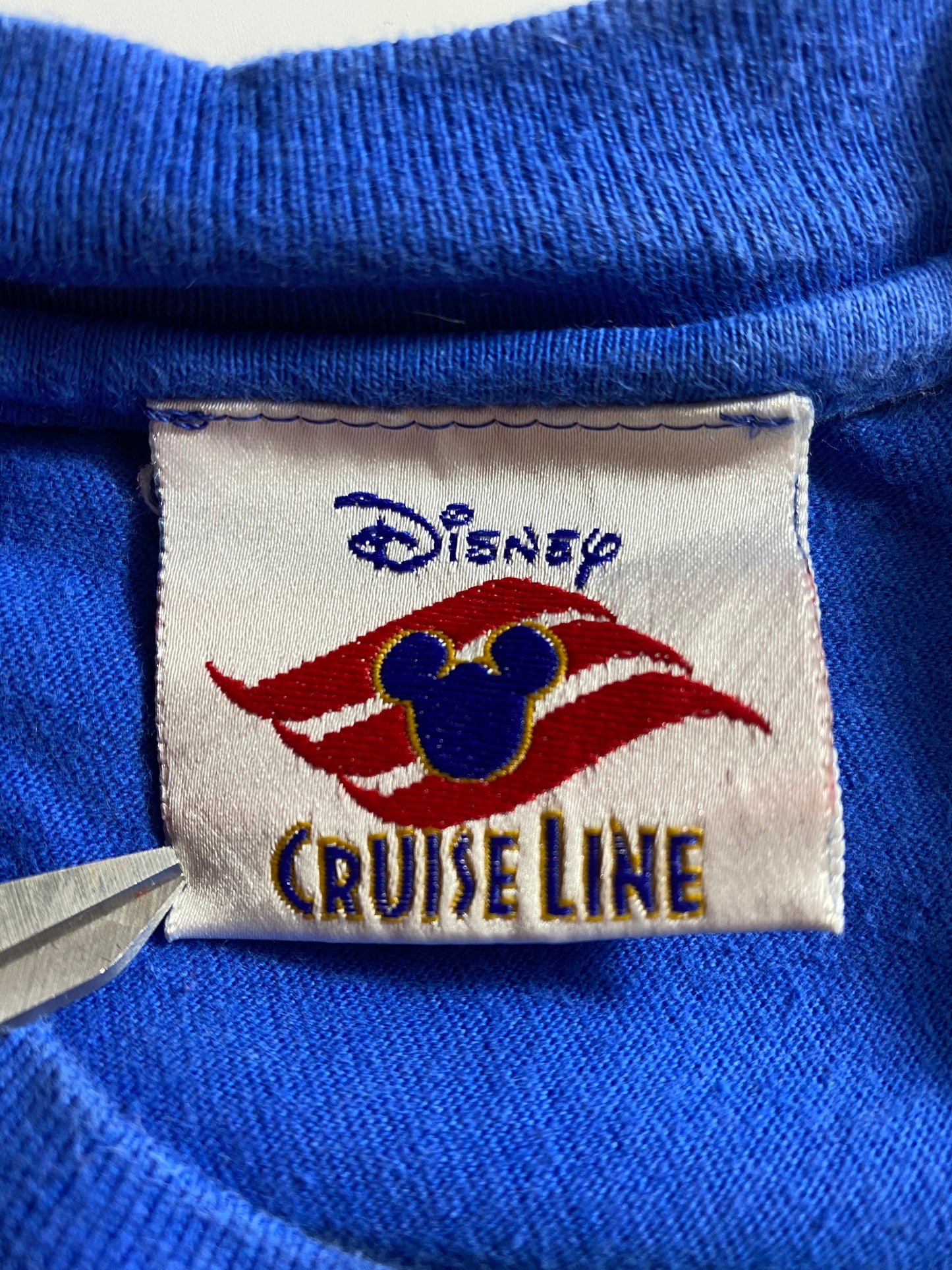 90’s DISNEY CASTAWAY CAY Size XL Vintage T-Shirt / 8016