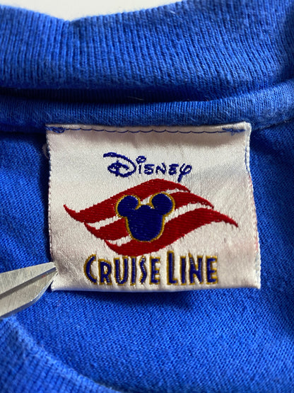 90’s DISNEY CASTAWAY CAY Size XL Vintage T-Shirt / 8016