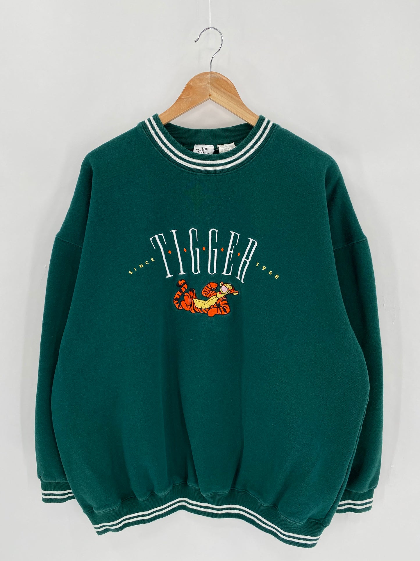 00' DISNEY TIGGER Size XXL Vintage Sweat-shirt / 6402