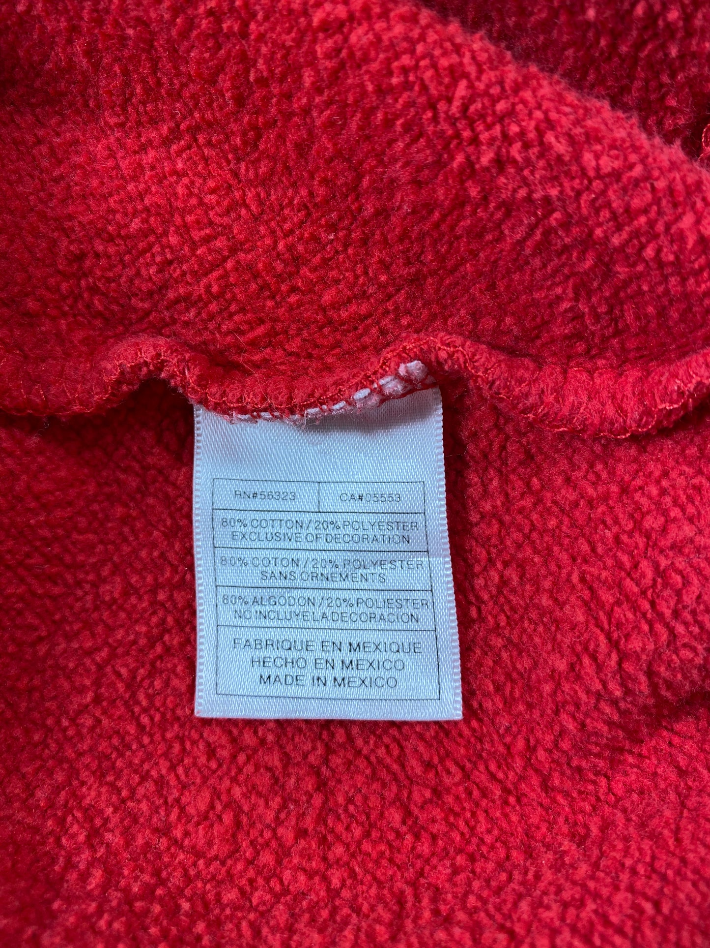 90’s NIKE WISCONSIN Size L Vintage Hoodie Sweat-shirt / 6519