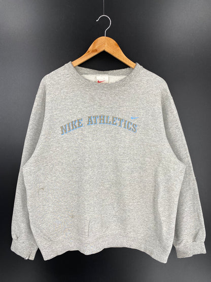 90’s NIKE ATHLETICS Made in USA Size L Vintage Sweat shirt / K32